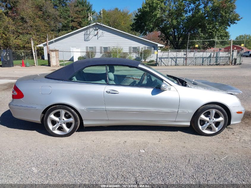 2004 Mercedes-Benz Clk 320 VIN: WDBTK65G14T026805 Lot: 43428469