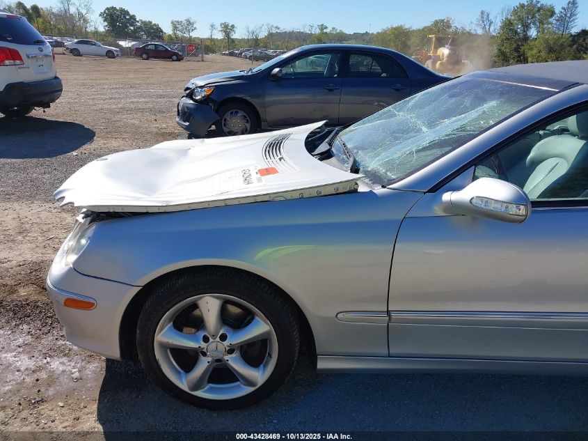 2004 Mercedes-Benz Clk 320 VIN: WDBTK65G14T026805 Lot: 43428469