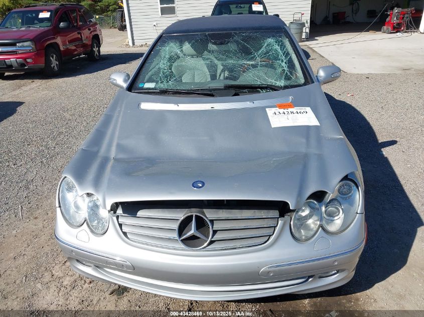 2004 Mercedes-Benz Clk 320 VIN: WDBTK65G14T026805 Lot: 43428469