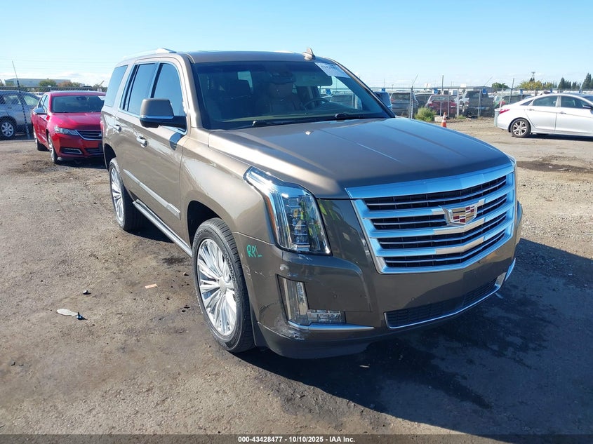 Vin: 1gys4pkj1fr743230, lot: 43923321, cadillac escalade platinum 2015 img_1