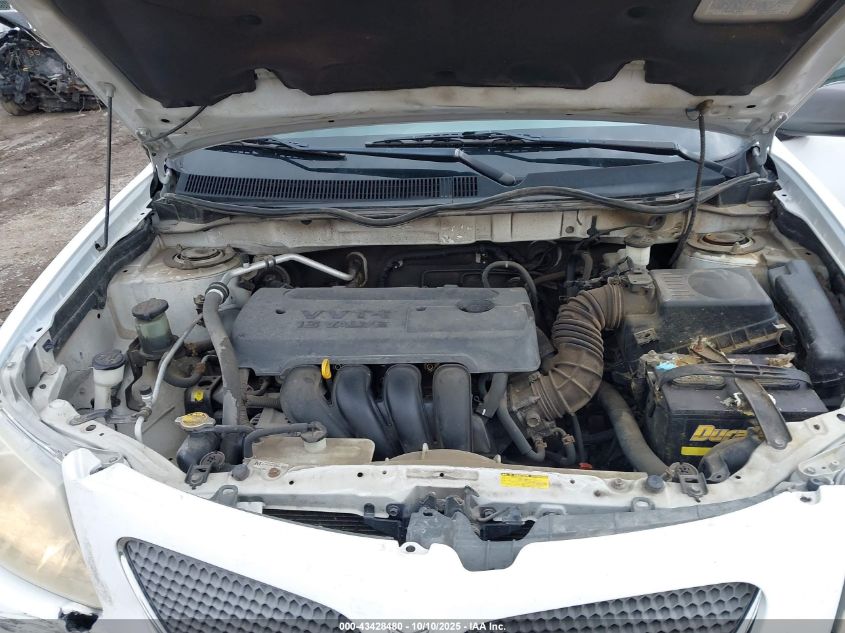 2008 Pontiac Vibe VIN: 5Y2SL65838Z413880 Lot: 43428480