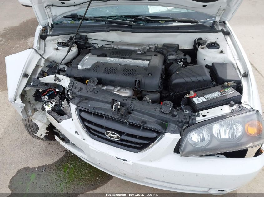 2006 Hyundai Elantra Gls/Limited VIN: KMHDN46D96U289509 Lot: 43428489