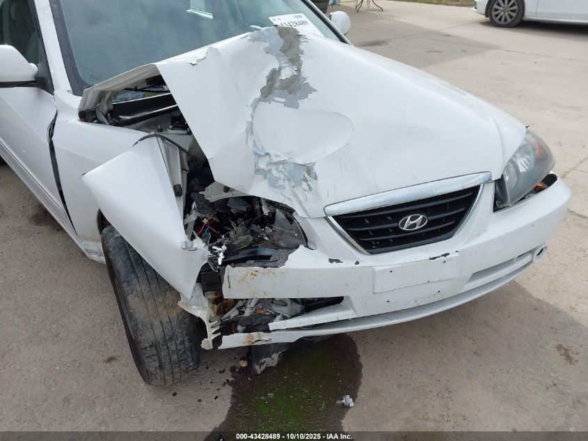 2006 Hyundai Elantra Gls/Limited VIN: KMHDN46D96U289509 Lot: 43428489