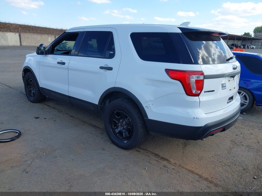2016 FORD POLICE INTERCEPTOR 1FM5K8AR6GGC42249