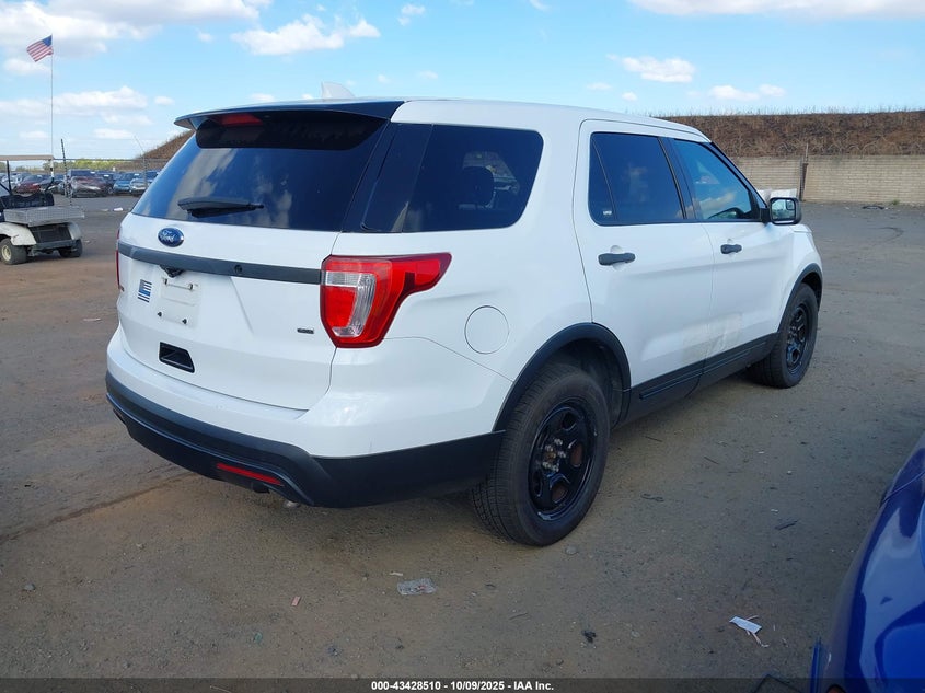 2016 FORD POLICE INTERCEPTOR 1FM5K8AR6GGC42249