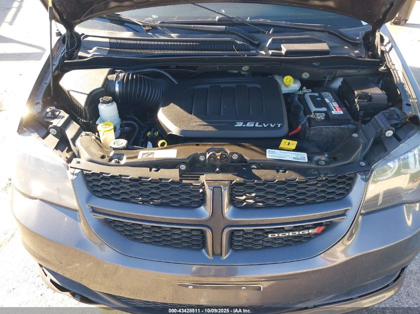 2018 Dodge Grand Caravan Gt VIN: 2C4RDGEG1JR343854 Lot: 43428511