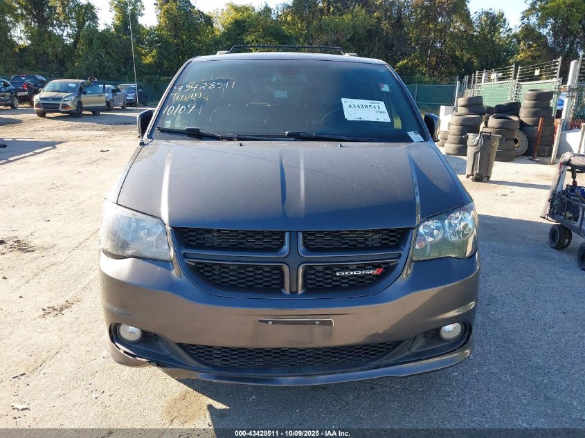 2018 Dodge Grand Caravan Gt VIN: 2C4RDGEG1JR343854 Lot: 43428511