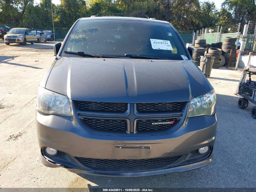 2018 Dodge Grand Caravan Gt VIN: 2C4RDGEG1JR343854 Lot: 43428511