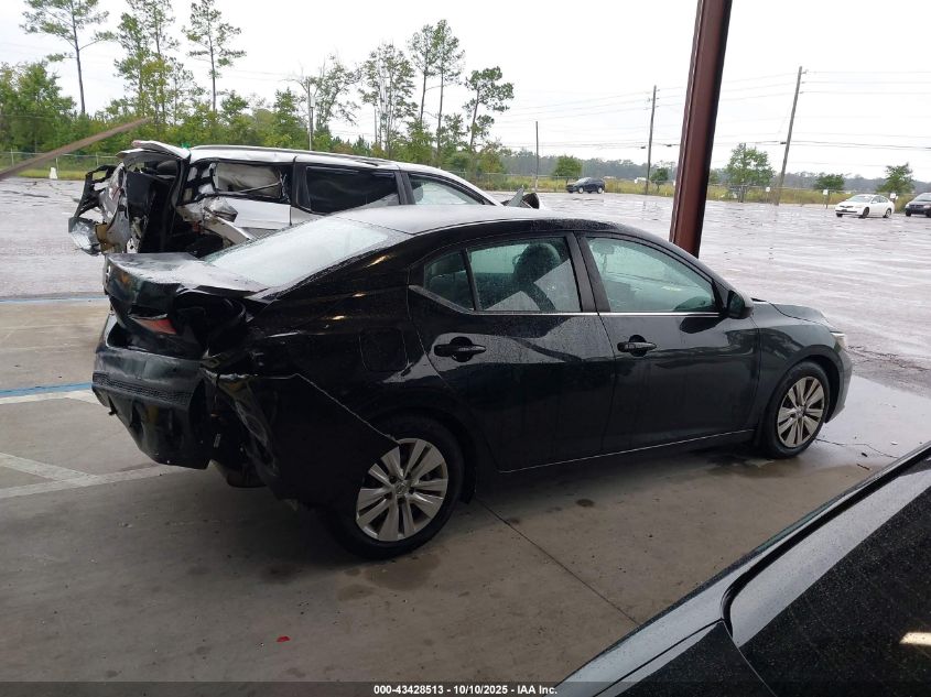 2020 Nissan Sentra S Xtronic Cvt VIN: 3N1AB8BV4LY290374 Lot: 43428513