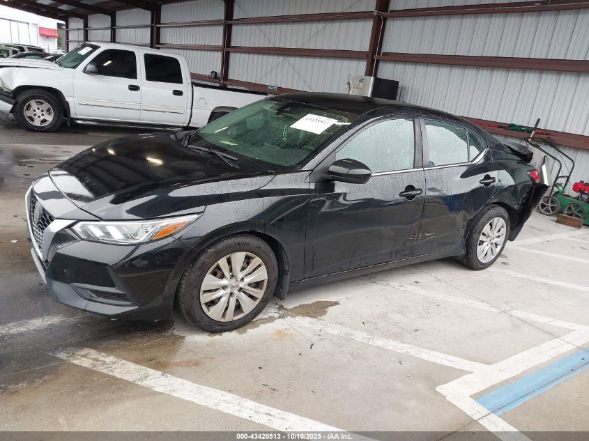 2020 Nissan Sentra S Xtronic Cvt VIN: 3N1AB8BV4LY290374 Lot: 43428513