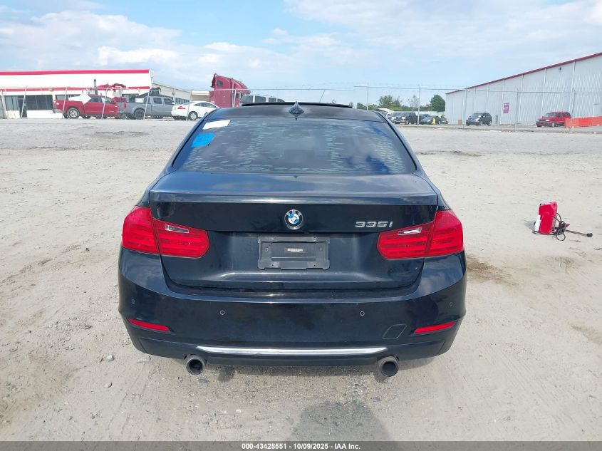 2014 BMW 335I VIN: WBA3A9C57EF479637 Lot: 43428551