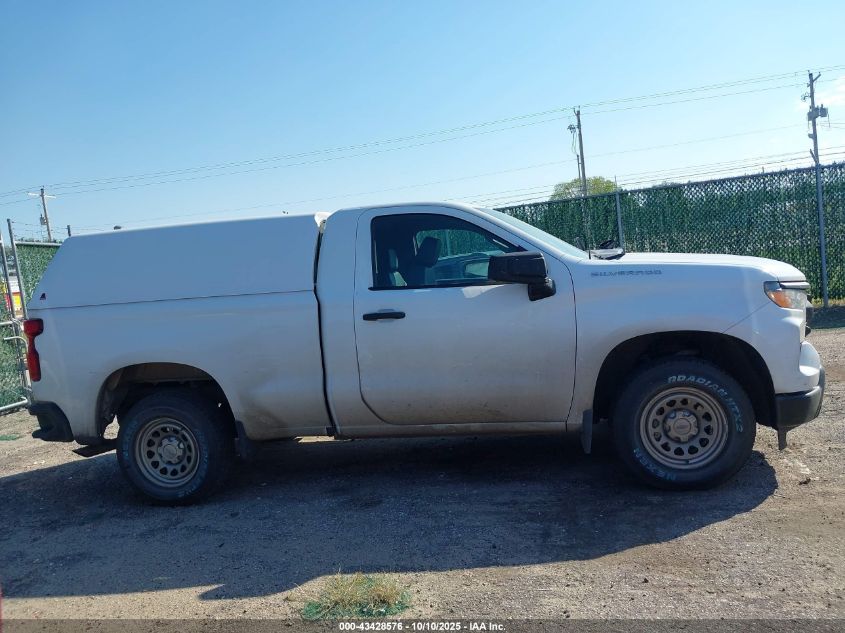 2023 Chevrolet Silverado 1500 2Wd Standard Bed Wt VIN: 3GCNAAEK3PG361702 Lot: 43428576
