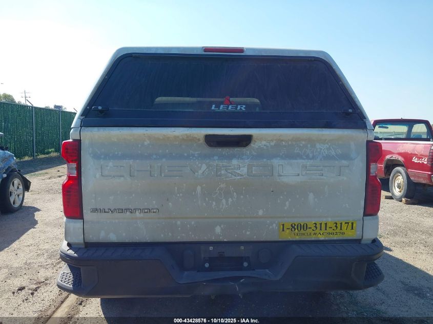 2023 Chevrolet Silverado 1500 2Wd Standard Bed Wt VIN: 3GCNAAEK3PG361702 Lot: 43428576