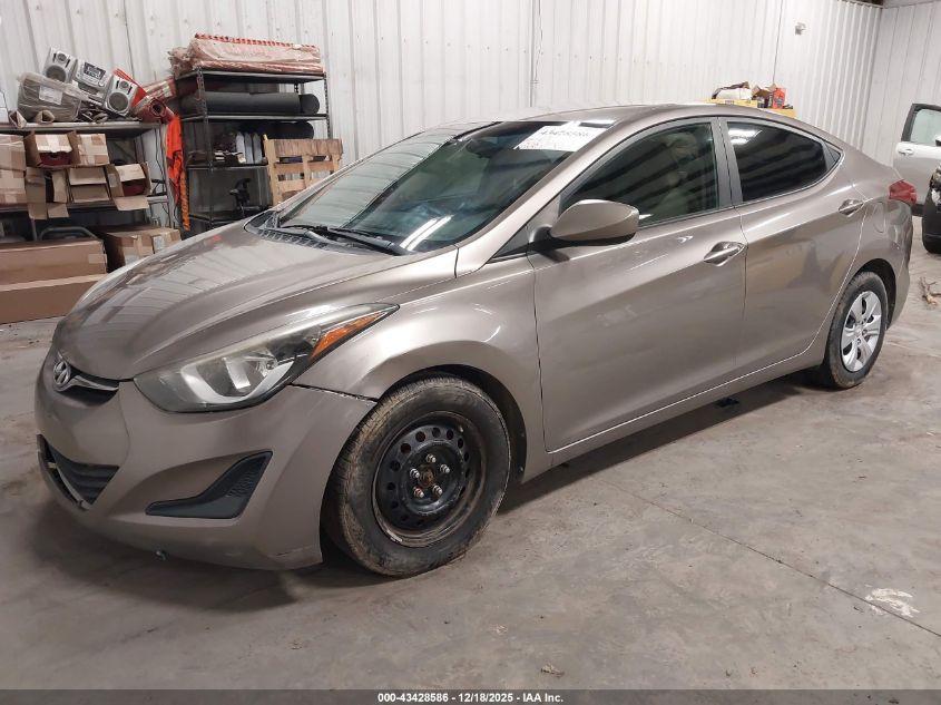 2016 Hyundai Elantra Se