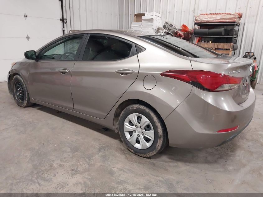 2016 Hyundai Elantra Se