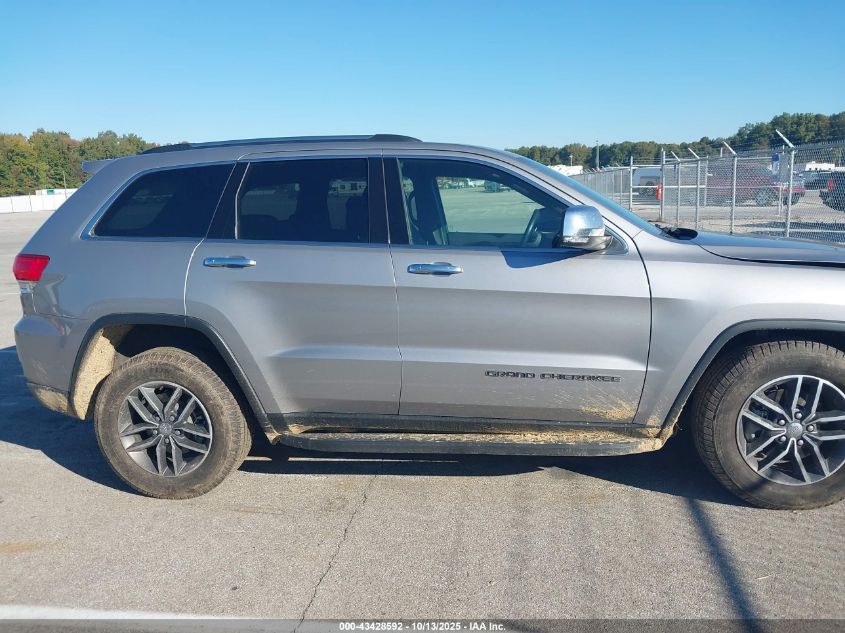 2017 Jeep Grand Cherokee Limited 4X4 VIN: 1C4RJFBG0HC883075 Lot: 43428592