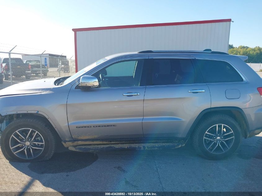 2017 Jeep Grand Cherokee Limited 4X4 VIN: 1C4RJFBG0HC883075 Lot: 43428592