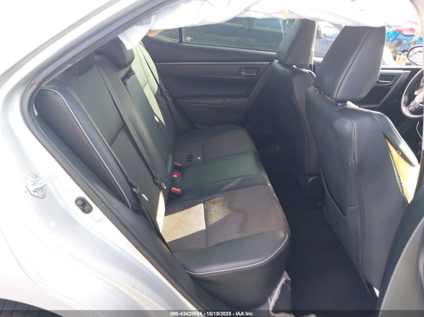 2015 Toyota Corolla S Plus VIN: 5YFBURHE9FP347200 Lot: 43428594