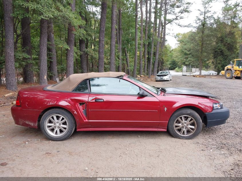 2001 Ford Mustang VIN: 1FAFP44481F178950 Lot: 43428612
