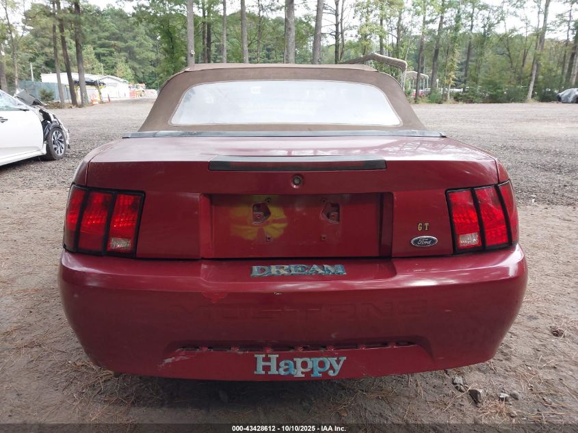 2001 Ford Mustang VIN: 1FAFP44481F178950 Lot: 43428612