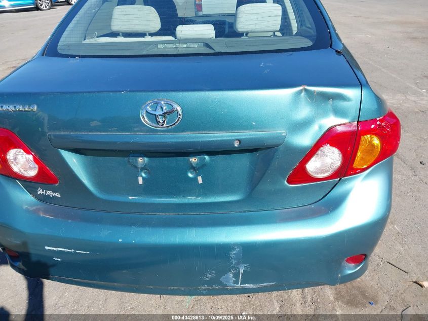 2009 Toyota Corolla VIN: 1NXBU40E29Z003869 Lot: 43428613