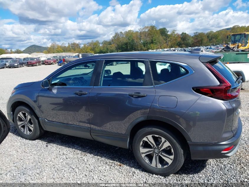 2020 Honda Cr-V Awd Lx VIN: 5J6RW2H29LL018369 Lot: 43428616