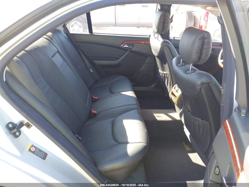 2002 Mercedes-Benz S 430 VIN: WDBNG70J12A287380 Lot: 43428620