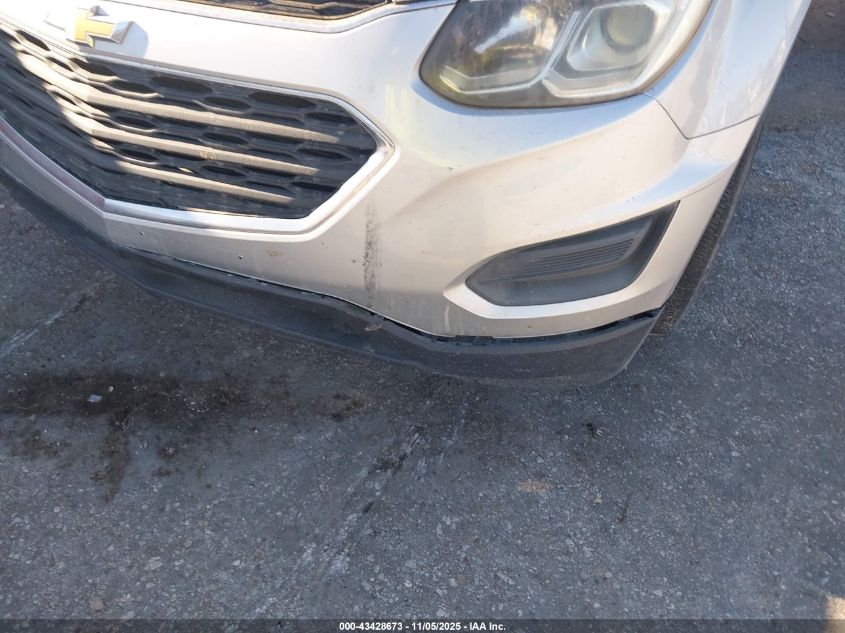 2017 Chevrolet Equinox Ls VIN: 2GNALBEK0H1544085 Lot: 43428673