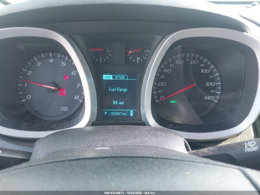 2017 Chevrolet Equinox Ls VIN: 2GNALBEK0H1544085 Lot: 43428673