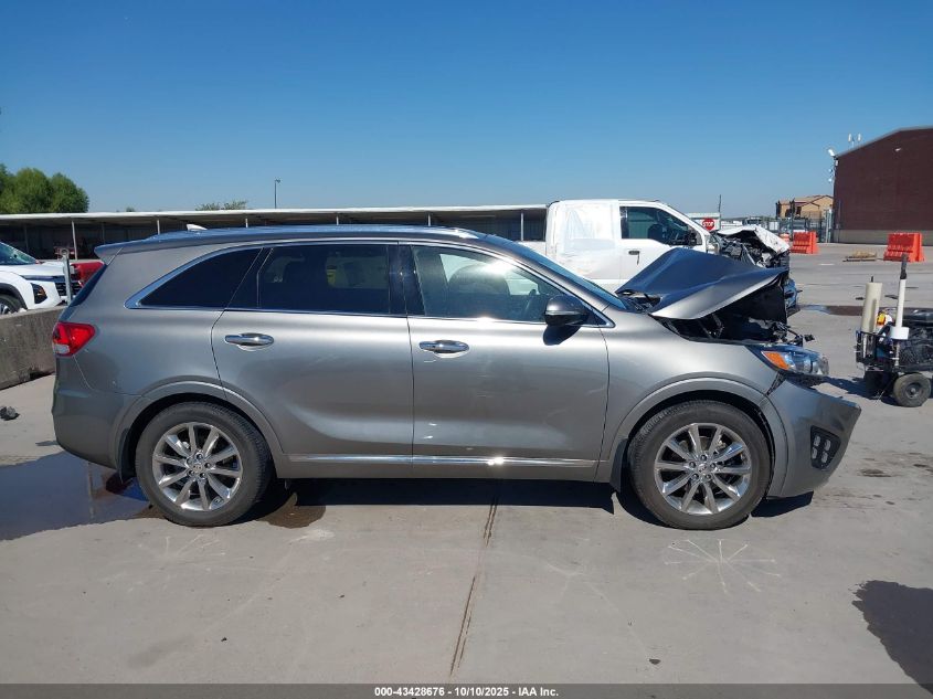 2017 Kia Sorento 3.3L Sxl VIN: 5XYPK4A56HG271516 Lot: 43428676
