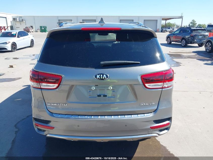 2017 Kia Sorento 3.3L Sxl VIN: 5XYPK4A56HG271516 Lot: 43428676