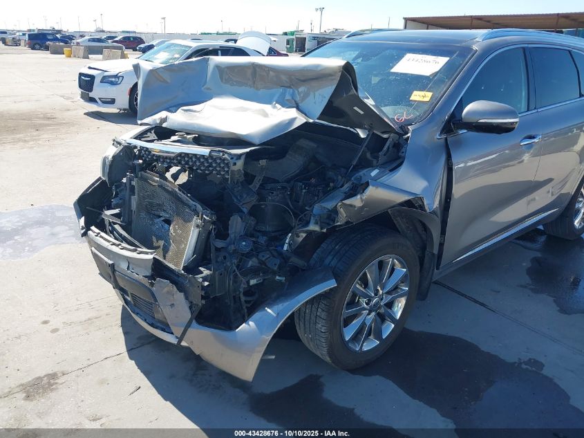 2017 Kia Sorento 3.3L Sxl VIN: 5XYPK4A56HG271516 Lot: 43428676