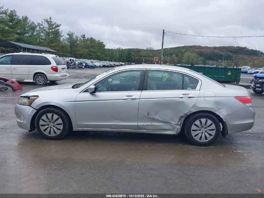 2008 Honda Accord 2.4 Lx VIN: 1HGCP26328A098767 Lot: 43428678