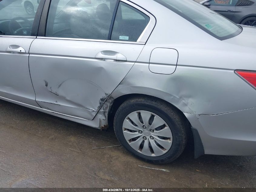 2008 Honda Accord 2.4 Lx VIN: 1HGCP26328A098767 Lot: 43428678