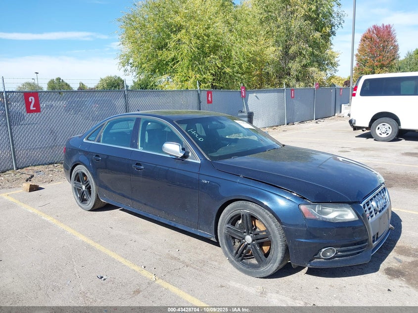 WAUBGAFLXAA072442 2010 Audi S4 3.0 Premium Plus auction photo 1