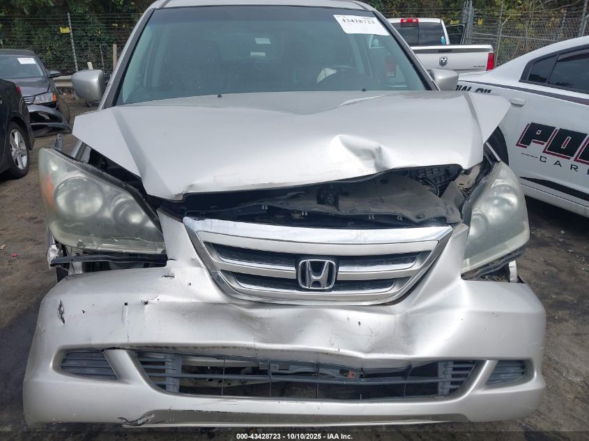 2007 Honda Odyssey Ex-L VIN: 5FNRL38617B461681 Lot: 43428723