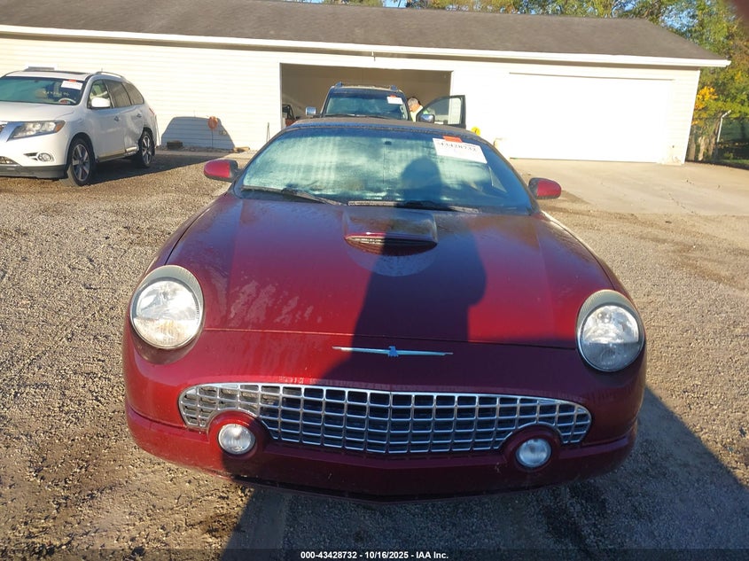 2004 Ford Thunderbird VIN: 1FAHP60A84Y106414 Lot: 43428732