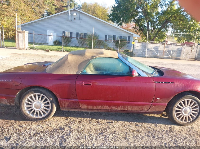 2004 Ford Thunderbird VIN: 1FAHP60A84Y106414 Lot: 43428732