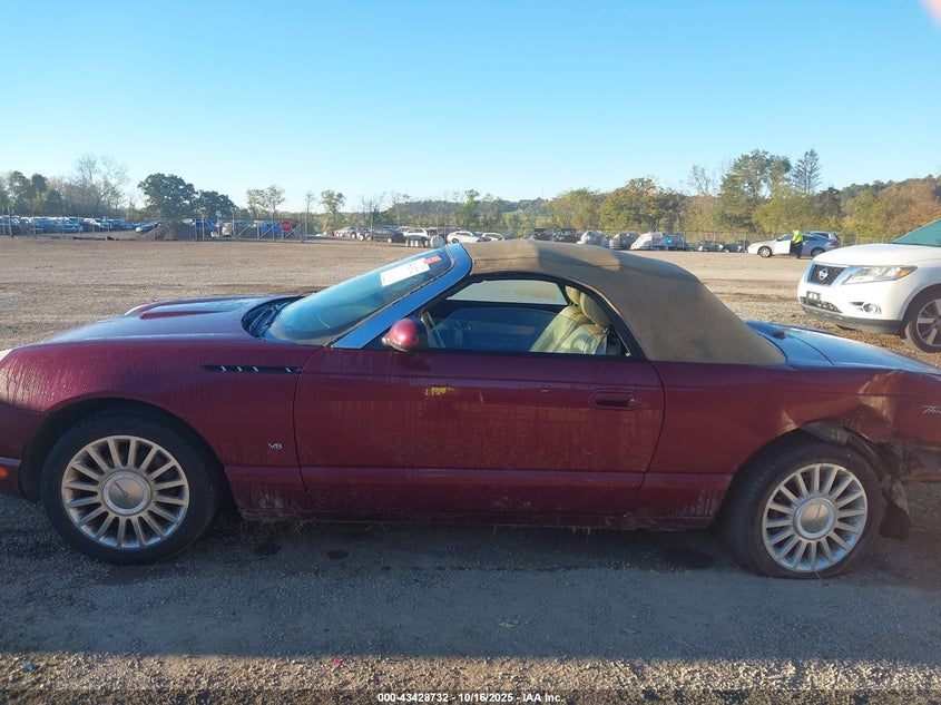 2004 Ford Thunderbird VIN: 1FAHP60A84Y106414 Lot: 43428732
