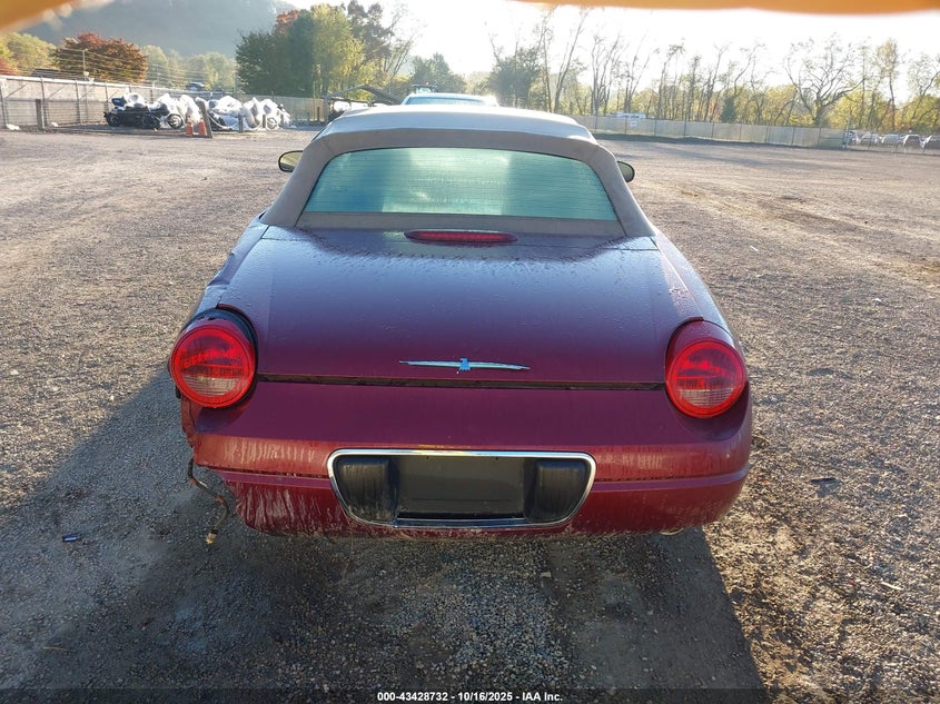 2004 Ford Thunderbird VIN: 1FAHP60A84Y106414 Lot: 43428732