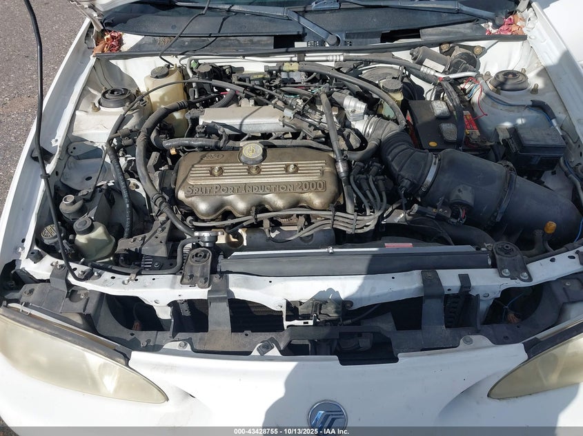 1998 Mercury Tracer Ls VIN: 3MEFM15P3WR602361 Lot: 43428755