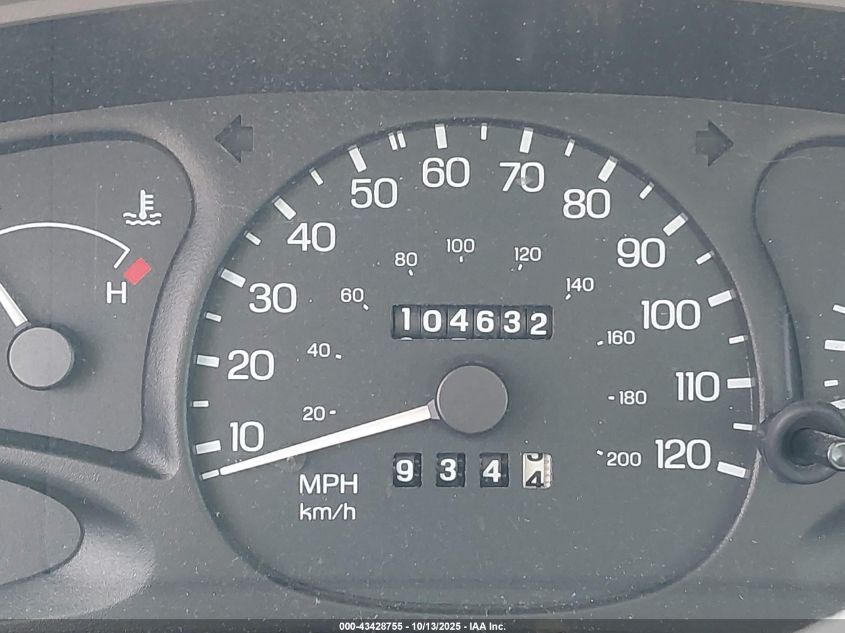 1998 Mercury Tracer Ls VIN: 3MEFM15P3WR602361 Lot: 43428755