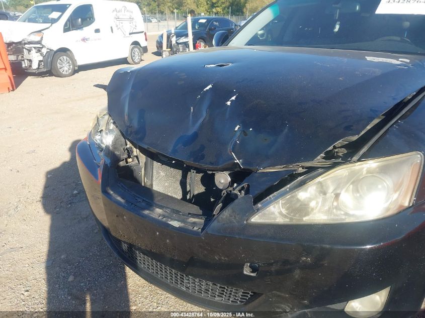 2007 Lexus Is 250 VIN: JTHCK262572010046 Lot: 43428764