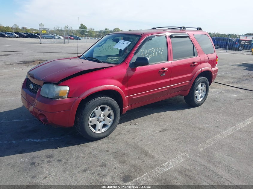 1FMYU04127KC08871 2007 FORD ESCAPE photo no. 2