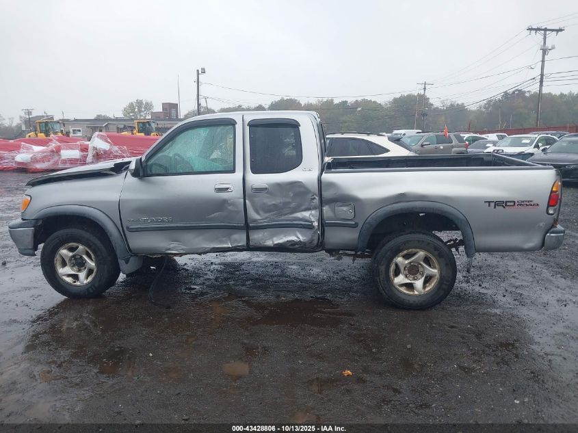 2002 Toyota Tundra Sr5 V8 VIN: 5TBBT44122S258023 Lot: 43428806