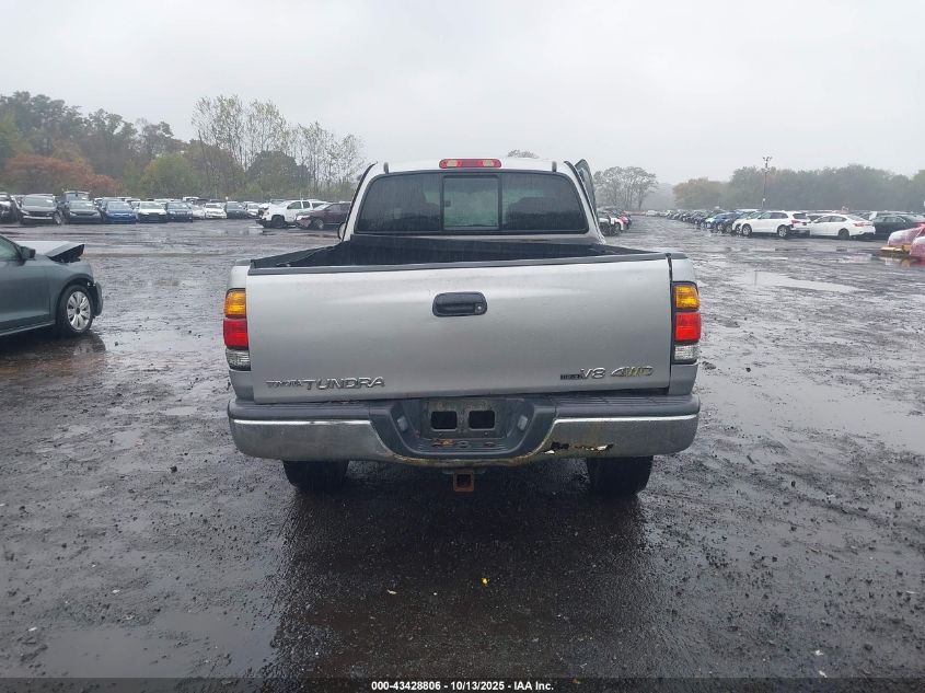 2002 Toyota Tundra Sr5 V8 VIN: 5TBBT44122S258023 Lot: 43428806