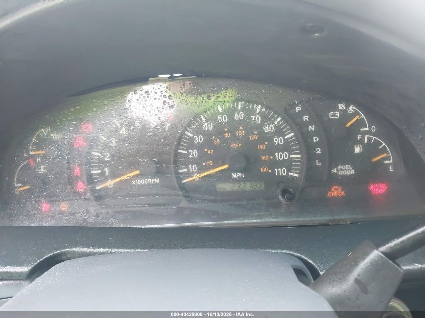 2002 Toyota Tundra Sr5 V8 VIN: 5TBBT44122S258023 Lot: 43428806