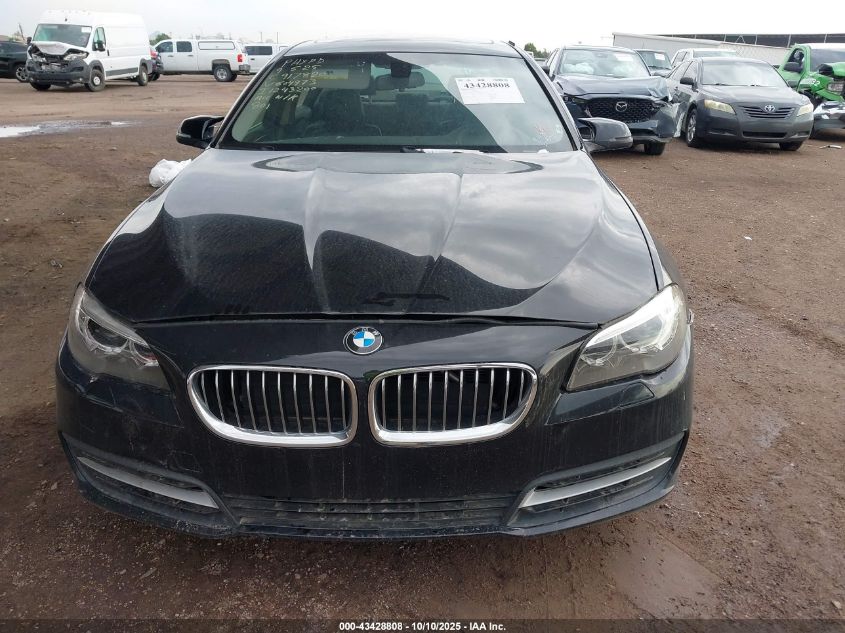 2014 BMW 528I VIN: WBA5A5C50ED504973 Lot: 43428808
