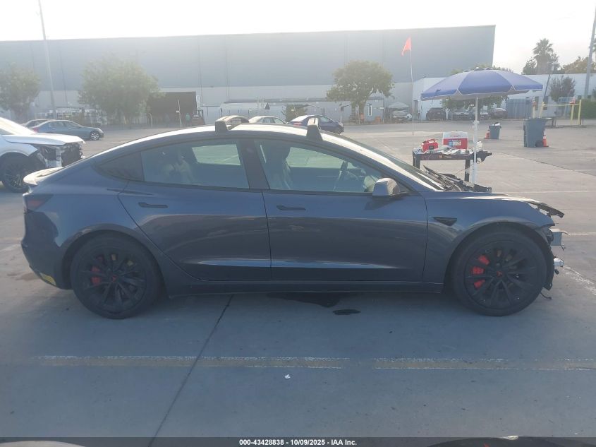2022 Tesla Model 3 Long Range Dual Motor All-Wheel Drive VIN: 5YJ3E1EB4NF241681 Lot: 43428838