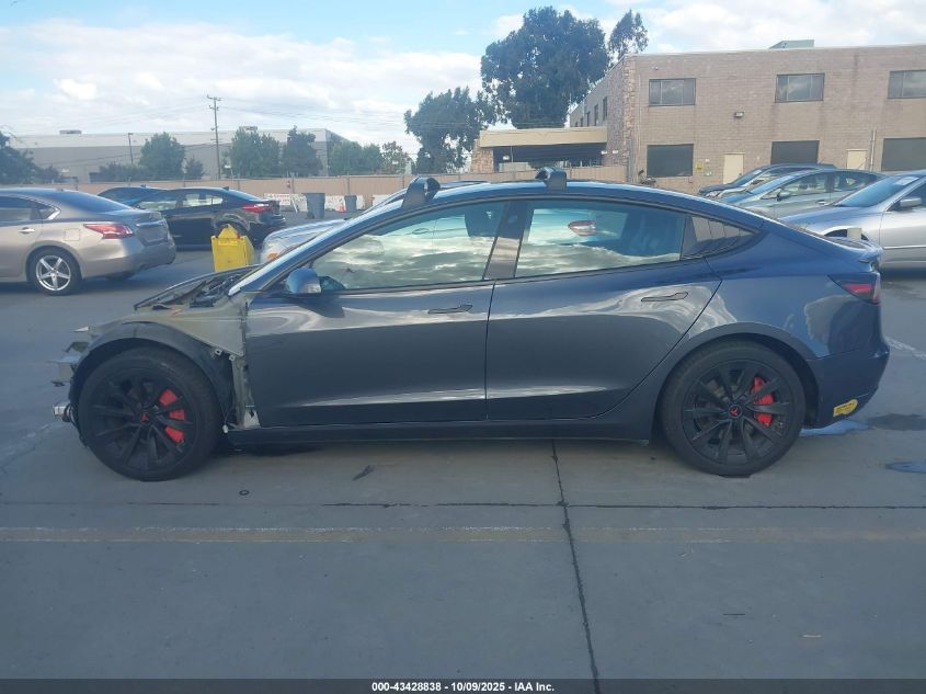2022 Tesla Model 3 Long Range Dual Motor All-Wheel Drive VIN: 5YJ3E1EB4NF241681 Lot: 43428838